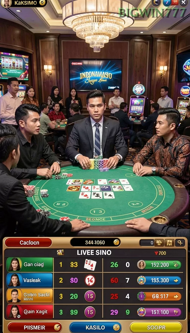 Cuplikan layar MEGA188 — pengaturan akun