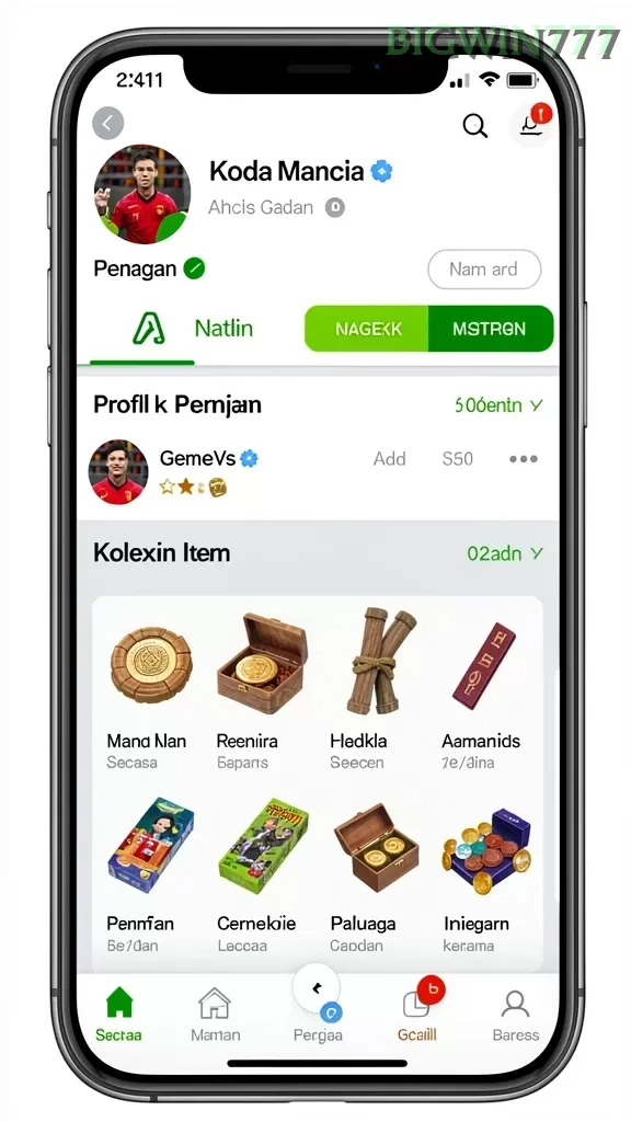 Cuplikan layar GIRANG4D — aktivitas
